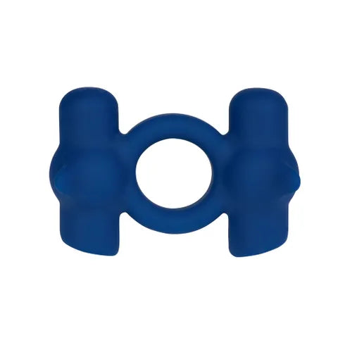 Maia RONAN USB Rechargeable Dual Vibrating Cock Ring Blue Maia Toys