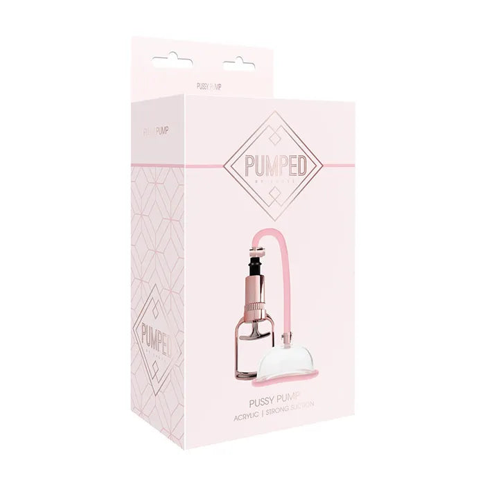 Shots Toys Pumped Pussy Pump Vagina Pump Rose Pink Shots Toys