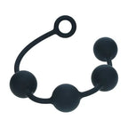 Shots Toys LEVELZ Round Anal Balls Beads Black Shots Toys