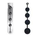 Shots Toys LEVELZ Round Anal Balls Beads Black Shots Toys