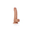 Shots Toys REALROCK Realistic Regular Curved Dong with Balls Dong 6 Inch Shots Toys