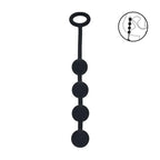Shots Toys LEVELZ Round Silicone Anal Balls 20mm Black Shots Toys