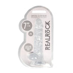 Shots Toys REALROCK Realistic Dildo With Balls Dong 7 Inch Clear Shots Toys
