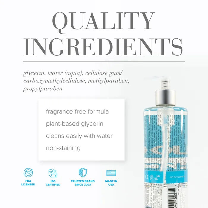 JO H2O Original Lube Water Based Lubricant 480 ml Bottle JO