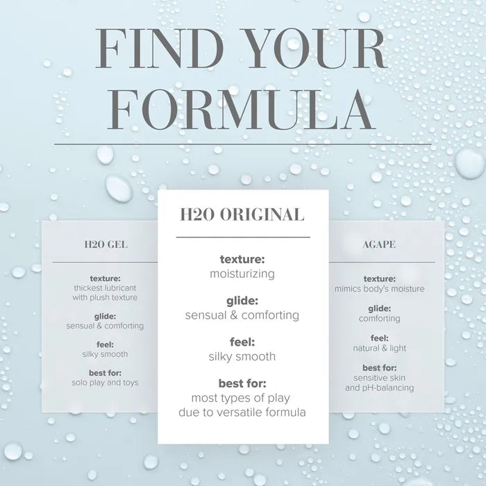 JO H2O Original Lube Water Based Lubricant 480 ml Bottle JO