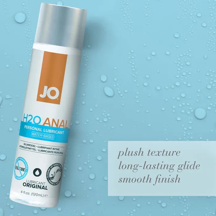 JO H2OWater Based Anal Lubricant 240ml Bottle JO