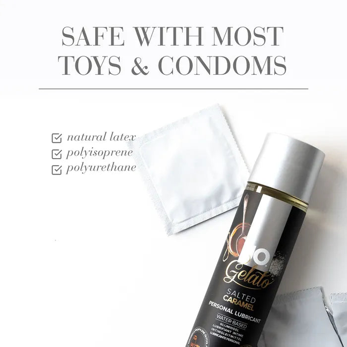 JO Gelato Salted Caramel Flavoured Water Based Lubricant 120ml Secondary image