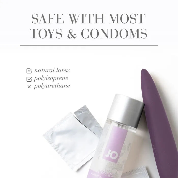 JO Agape Original Water Based Lubricant For Sensitive Skin 120ml Bottle JO