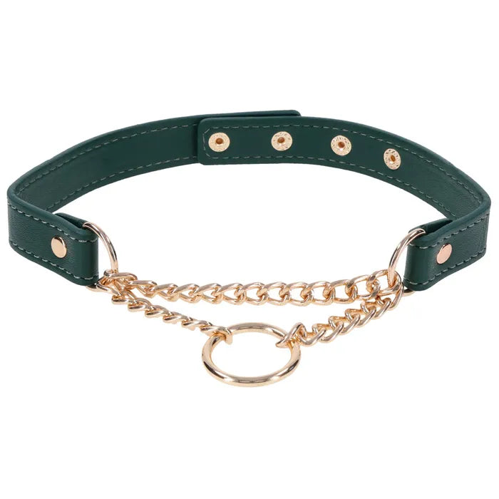 Sportsheets Sex & Mischief Indica Day Collar Green / Gold Secondary image