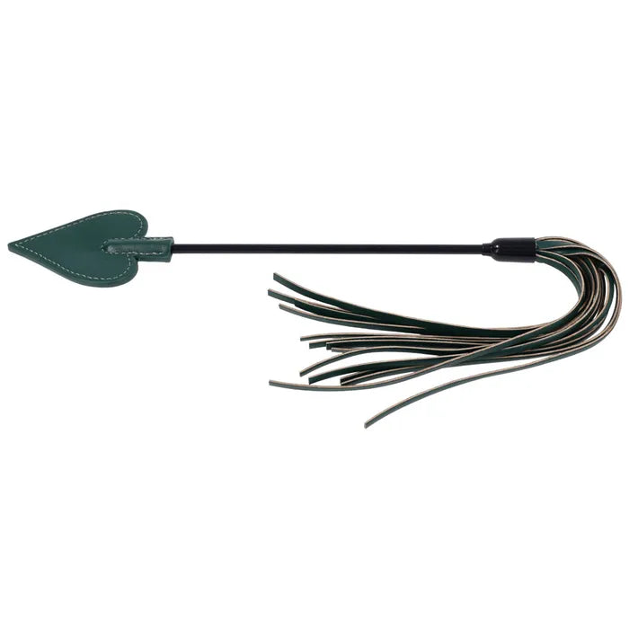 Sportsheets Sex & Mischief Indica Dual Impact Crop Whip Green Secondary image
