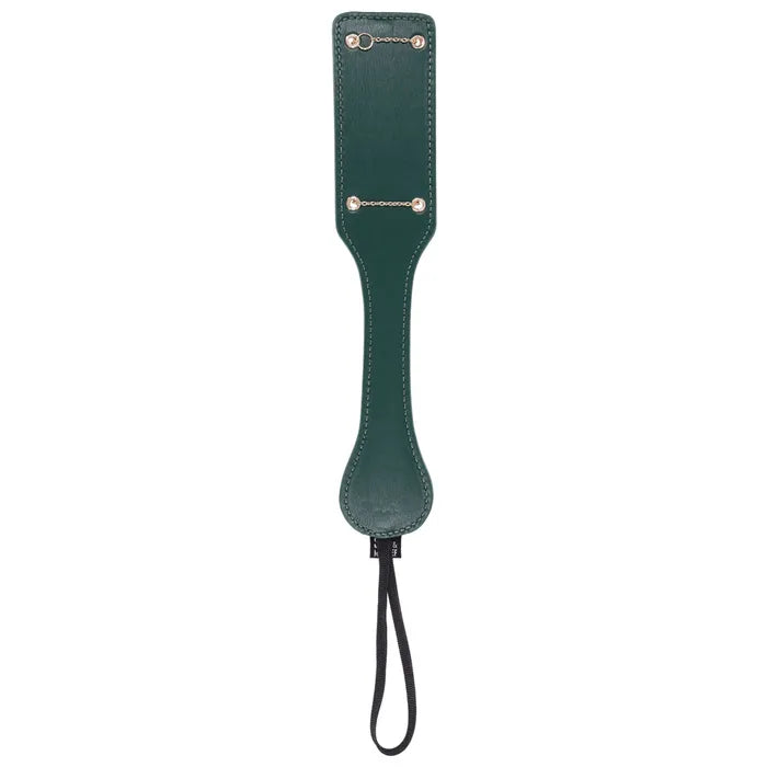 Sportsheets Sex & Mischief Indica Chain Impressions Spanking Paddle Green / Gold Secondary image