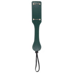 Sportsheets Sex & Mischief Indica Chain Impressions Spanking Paddle Green / Gold Sportsheets