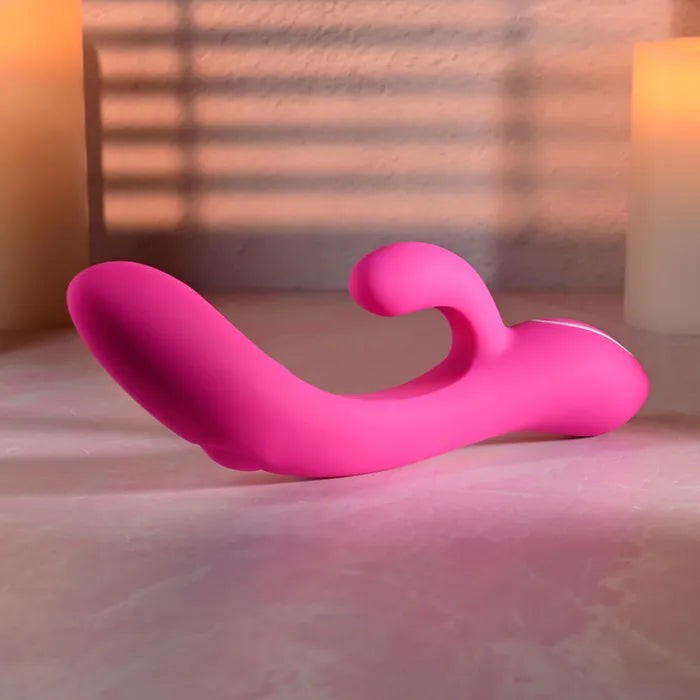 Evolved G TAPPER USB Rechargeable Rabbit Vibrator Pink Evolved