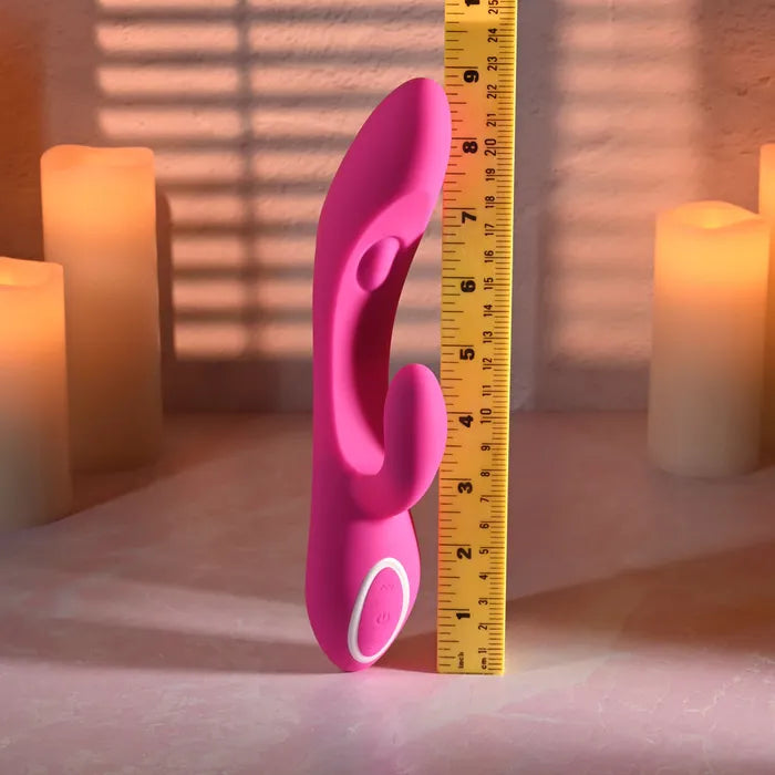 Evolved G TAPPER USB Rechargeable Rabbit Vibrator Pink Evolved