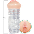 Icon Brands Hey 19! Lucy Tyler Teen Vagina Stroker Flesh / Clear Icon Brands