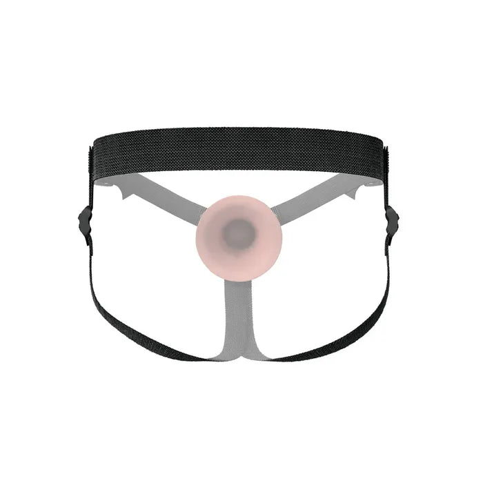 Pipedream Fantasy X Tensions Elite Silicone Hollow Strap On 5 Inch Flesh Secondary image