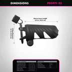 Pipedream Fantasy C Ringz Remote Controlled Vibrating Cock Blocker Black Pipedream