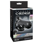 Pipedream Fantasy C Ringz Remote Controlled Vibrating Cock Blocker Black Pipedream