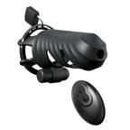 Pipedream Fantasy C Ringz Remote Controlled Vibrating Cock Blocker Black Pipedream