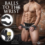 XR Brands Master Series Punished Balls To Wrist Humbler Restraint XR Brands
