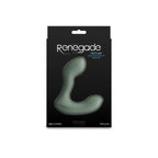 NS Novelties Renegade Outlaw USB Rechargeable Vibrating Prostate Massager 12cm Sage Green NS Novelties