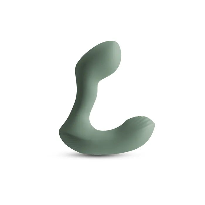 NS Novelties Renegade Outlaw USB Rechargeable Vibrating Prostate Massager 12cm Sage Green NS Novelties Main image