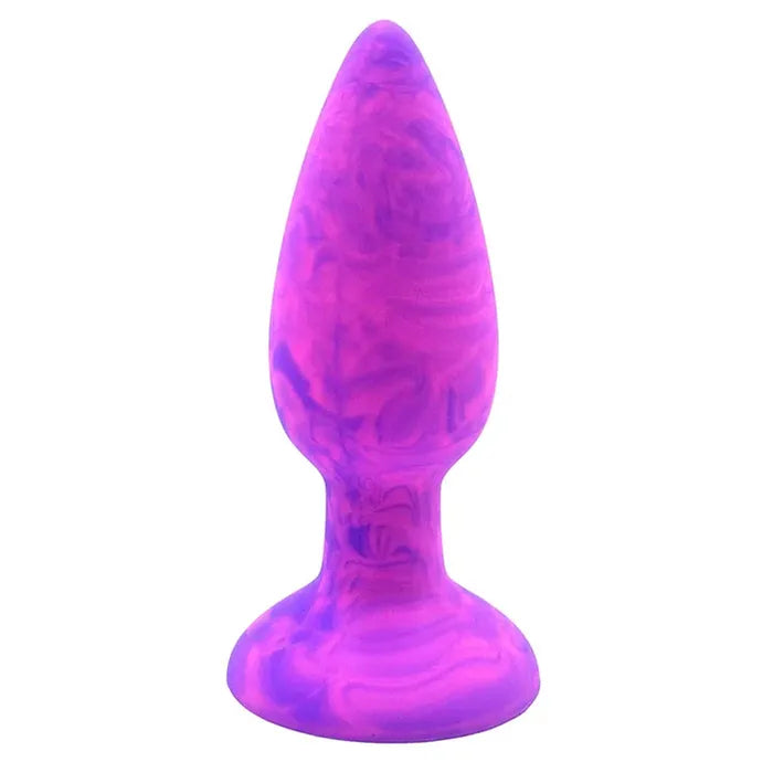 Adam & Eve COLOUR SWIRL Anal Plug Set Set Of 3 Sizes Purple / Pink Secondary image