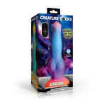 XR Brands Creature Cocks Astro Cock Glow In Dark Vibrating Fantasy Dildo With Remote 20.6cm XR Brands