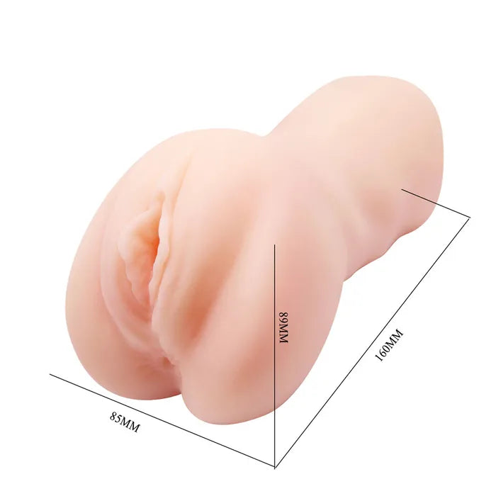 CRAZY BULL LEA Vibrating Vagina Stroker Flesh Vibrating Vagina Stroker Crazy Bull