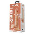 Party Up TIM Slide Skin Dong Flexible Dildo 22cm Flesh Party Up