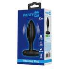 Party Up KEN Vibrating Butt Plug Black Vibrating Butt Plug 8.6cm Party Up