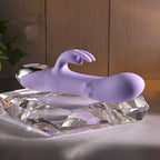 Evolved SPINDERELLA USB Rechargeable Rabbit Vibrator Purple Evolved