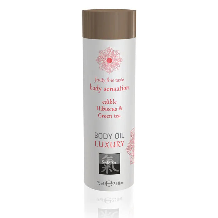 Hot Production SHIATSU Edible Body Oil Luxury Flavoured 75 ml Hot Production
