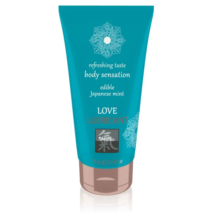 Hot Production SHIATSU Love Lubricant White Tea & Peach Flavoured 75ml Hot Production