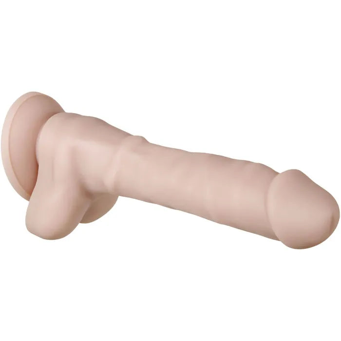 Evolved Real Supple Poseable Silicone Dong 8.25 Inch Flesh Evolved