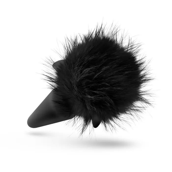 Blush Novelties Anal Adventures Platinum Rabbit Tail 10cm Butt Plug With Bunny Tail Blush Novelties
