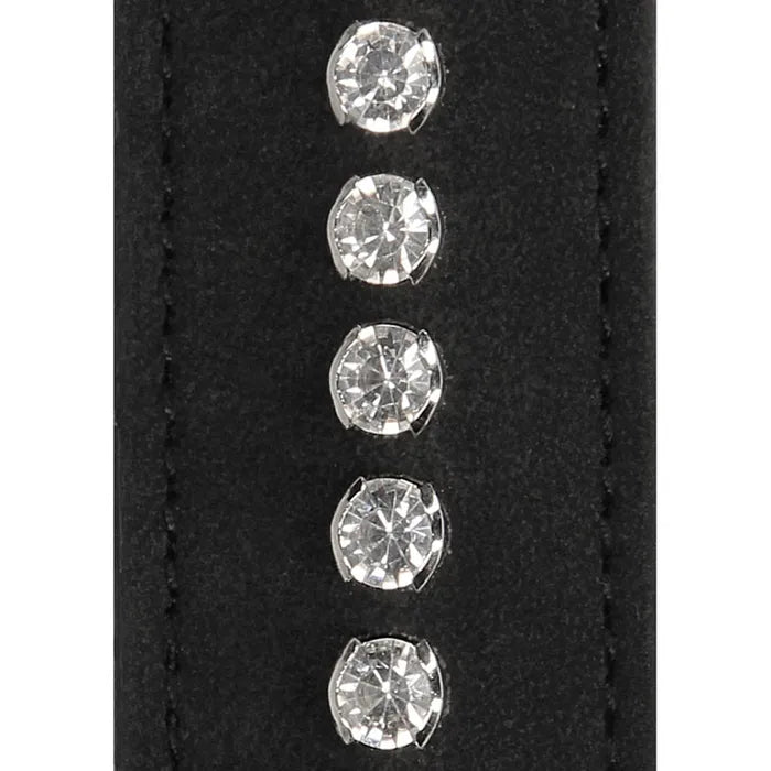 OUCH! Diamond Studded Eye Mask Black Shots Toys