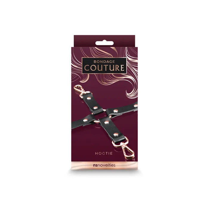 NS Novelties Bondage Couture Hog Tie Restraint - No Cuffs Included Secondary image