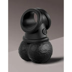 Pipedream King Cock Elite Swinging Silicone Balls Cock Ring Black Pipedream