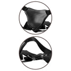 King Cock Elite Comfy Silicone Body Dock Kit - Body Dock Strap-On Harness with Tan 17.8 cm Dong Pipedream