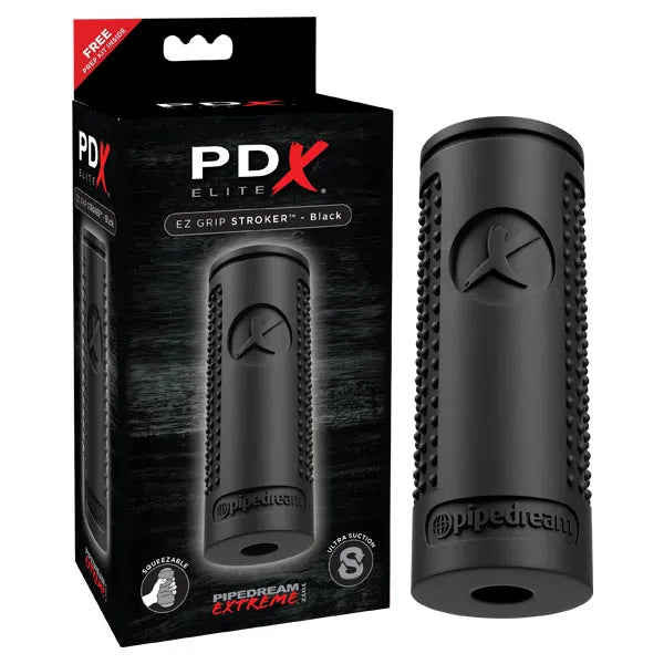 Pipedream PDX Elite EZ Grip Stroker Black Pipedream Main image
