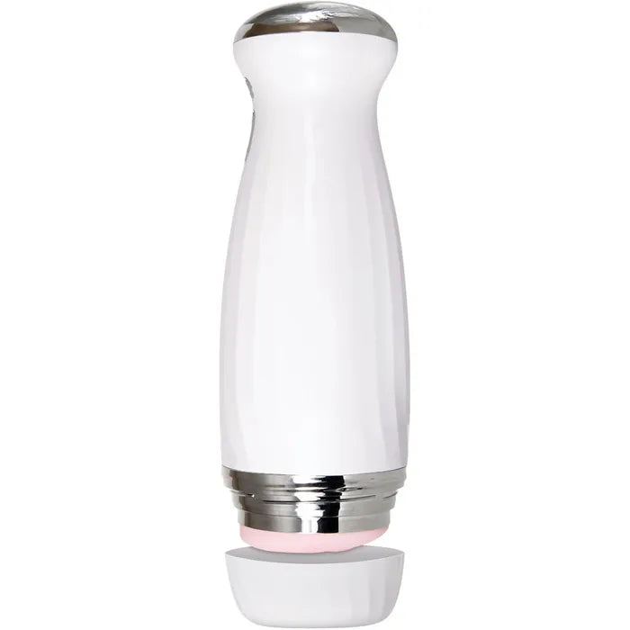 Zero Tolerance The Thrusting Stroker USB Rechargeable Thrusting Masturbator White Zero Tolerance