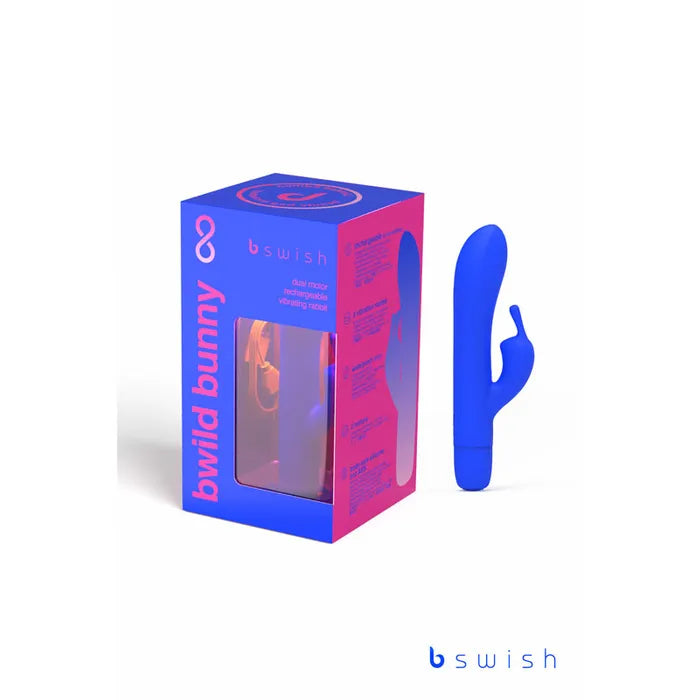 Bswish Bwild Classic Bunny Infinite Limited Edition USB Rechargeable Rabbit Vibrator With Storage Case 15.2cm Bswish