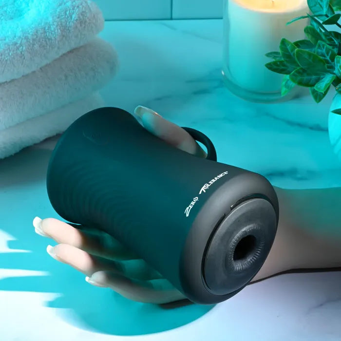Zero Tolerance GYRO STROKE USB Rechargeable Powered Masturbator Black Secondary image