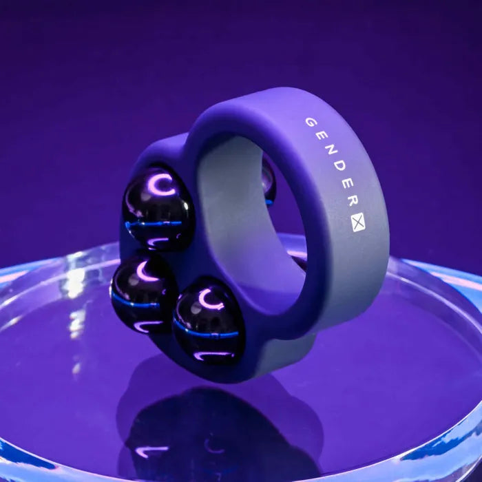 Gender X WORKOUT RING Weighted Cock Ring Black Gender X