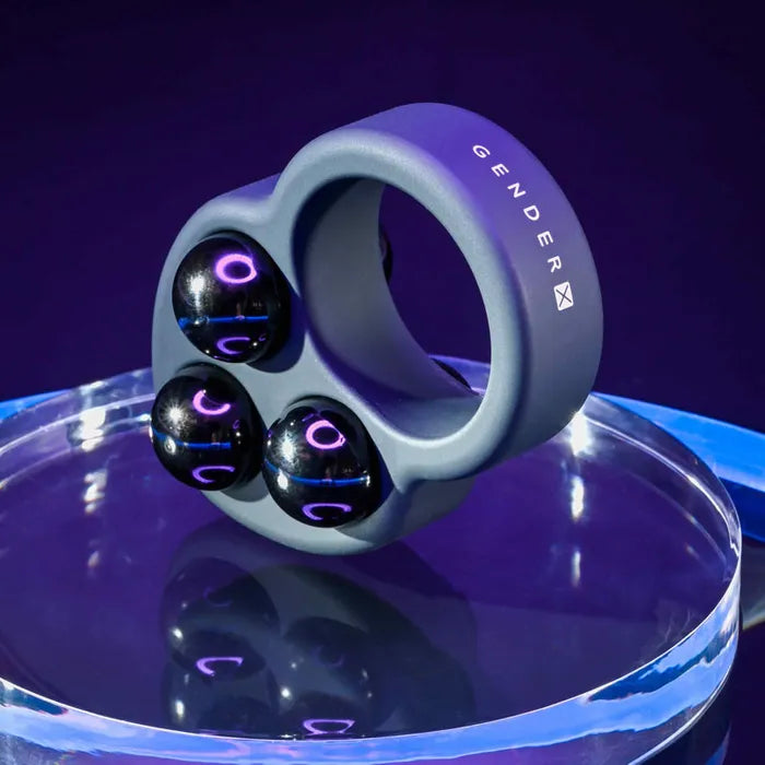 Gender X WORKOUT RING Weighted Cock Ring Black Gender X