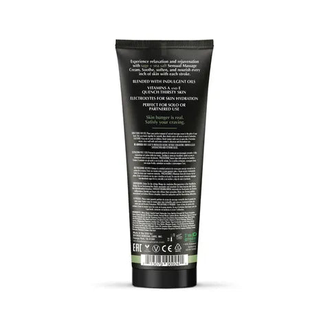 Wicked SAGE & SEA SALT Sensual Scented Massage Cream 120ml Tube Secondary image