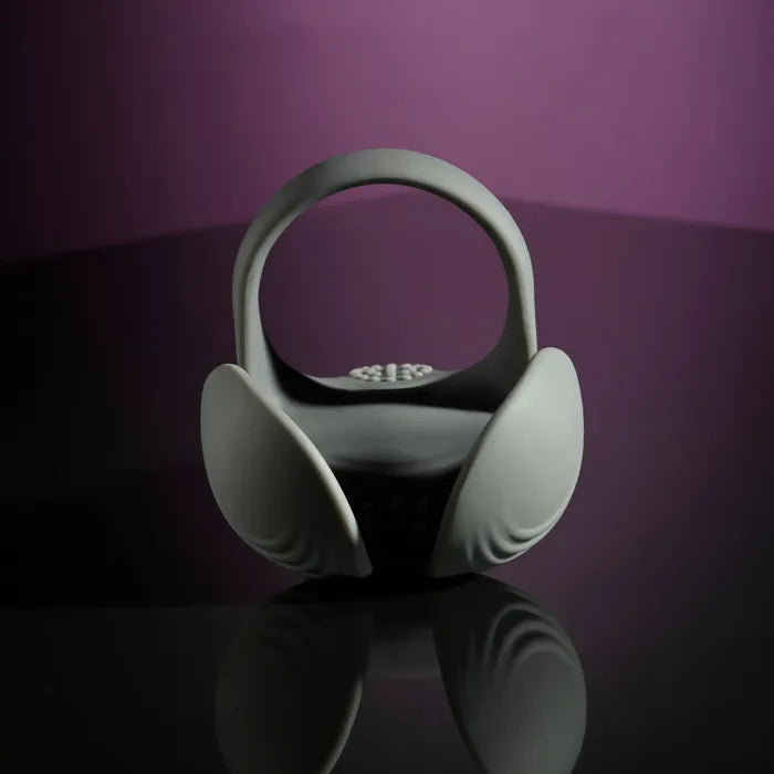 Gender X UNDERCARRIAGE USB Rechargeable Vibrating Ring Grey Gender X