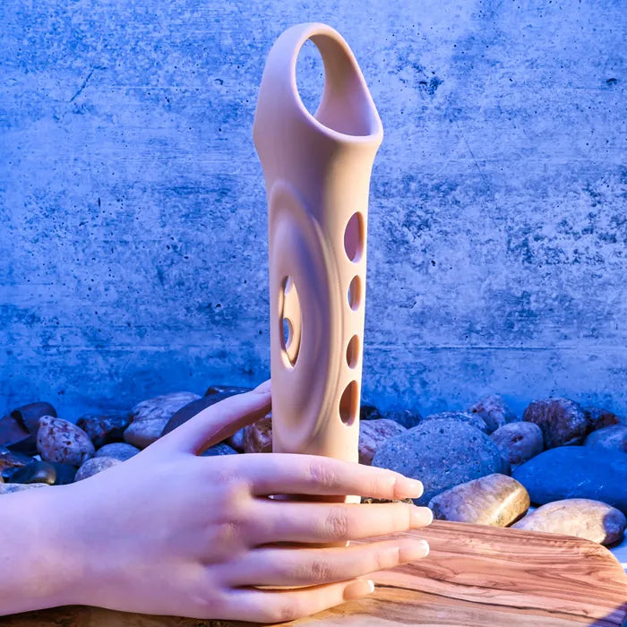 Zero Tolerance BIG BOY EXTENDER Light USB Rechargeable Vibrating Penis Extension Sleeve Zero Tolerance