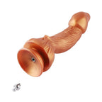 HiSmith Silicone Gold Monster Fantasy Dildo (KlicLok) 9.45 Inch HiSmith